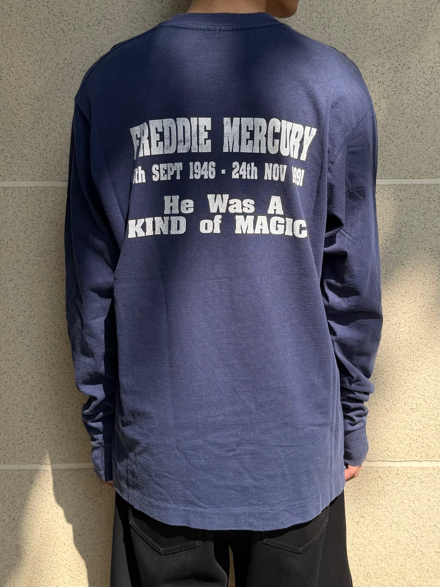 Vintage Queen Freddie Mercury Merch Long Sleeve 90S