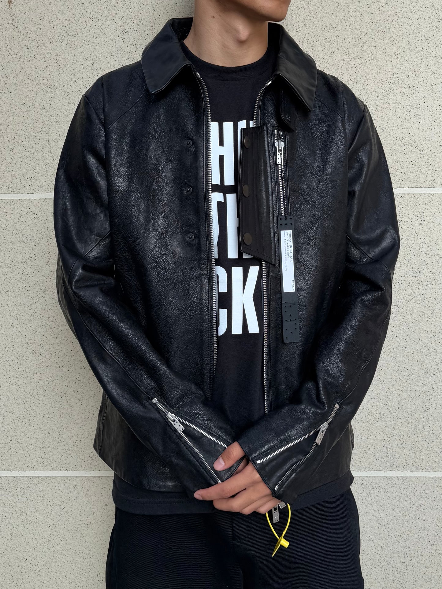 Devoa JKE-CDAR Leather Jacket