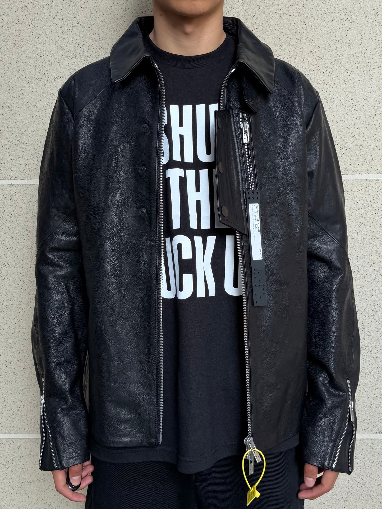 Devoa JKE-CDAR Leather Jacket