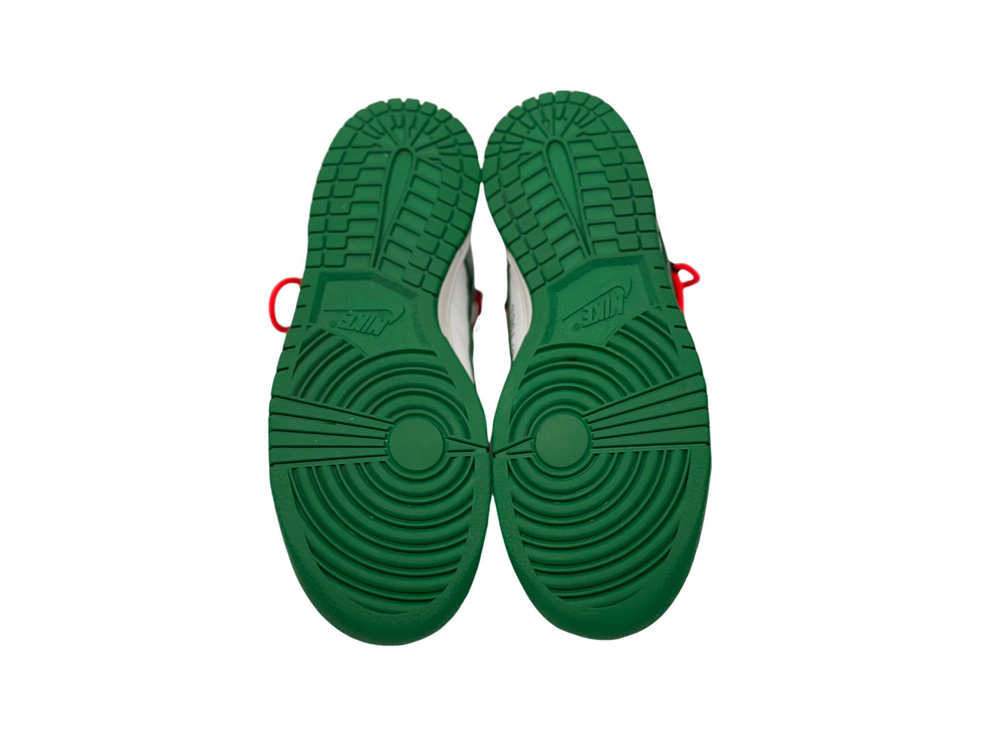 Off-White x Nike Dunk Sneakers White/Green