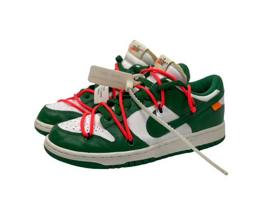 Off-White x Nike Dunk Sneakers White/Green