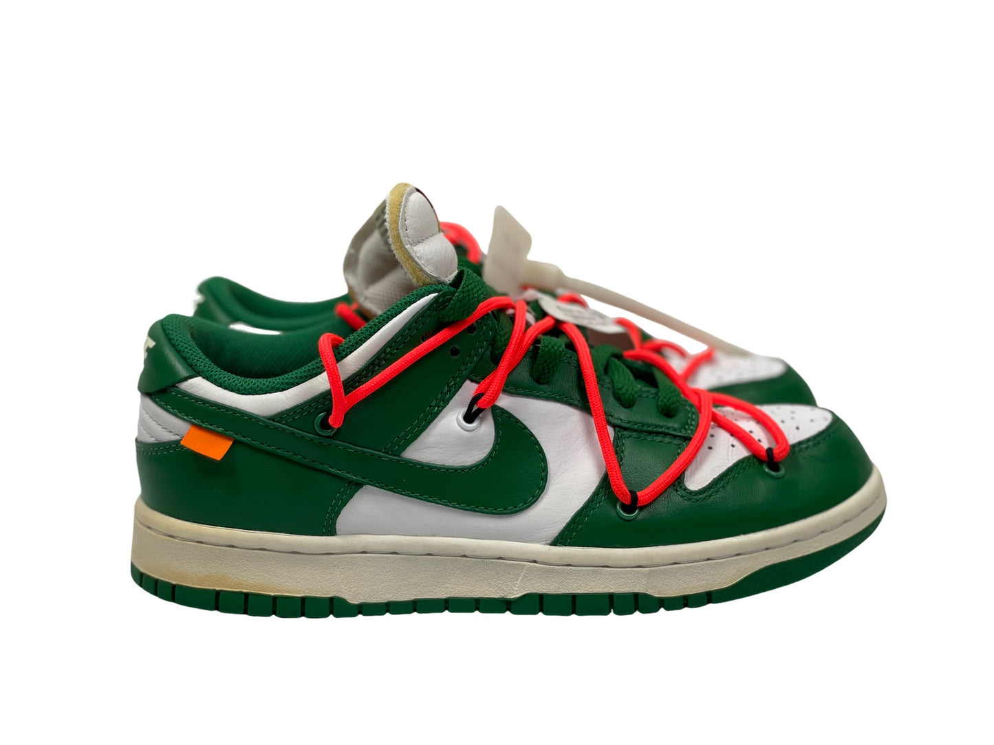 Off-White x Nike Dunk Sneakers White/Green