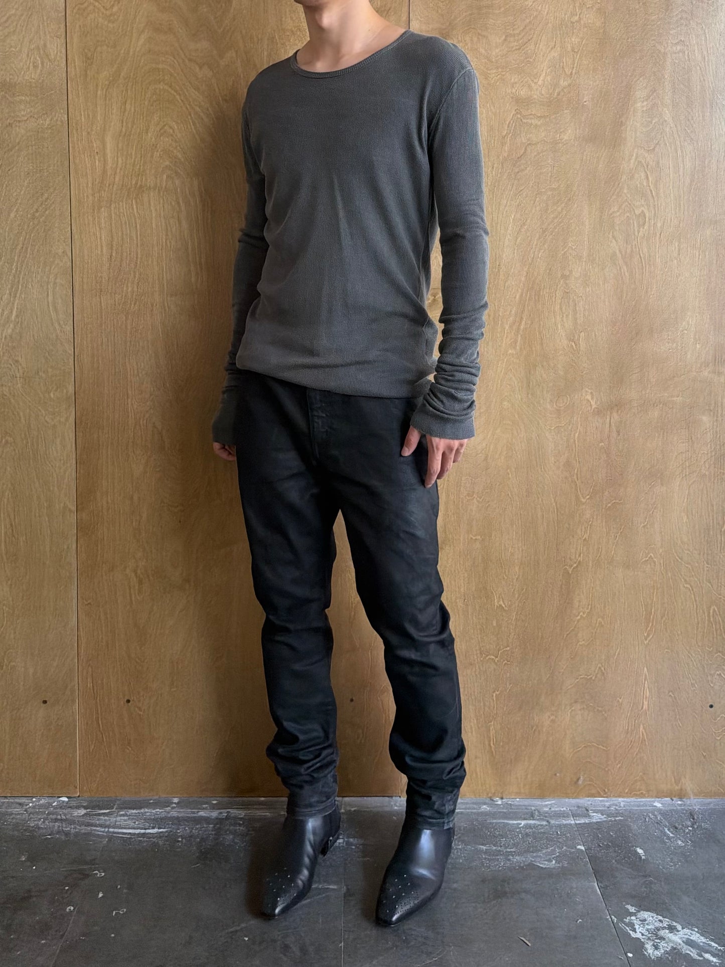 Saint Laurent FW15 D02 Waxed Jeans