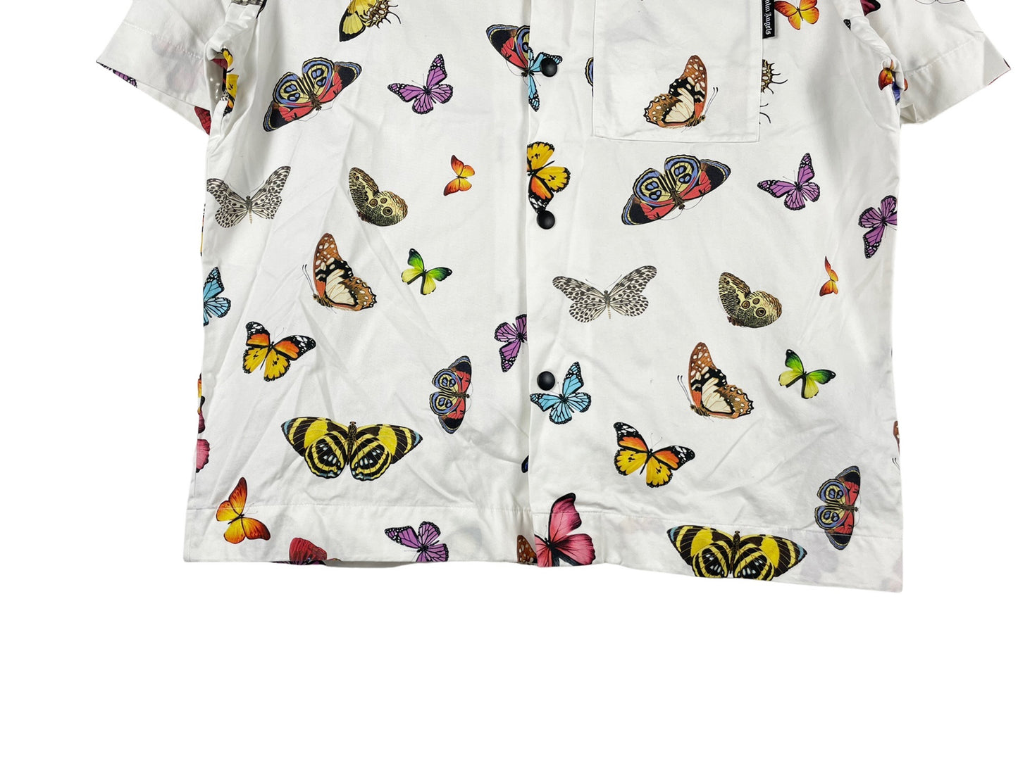 Palm Angels Butterfly Printed S/S Shirt