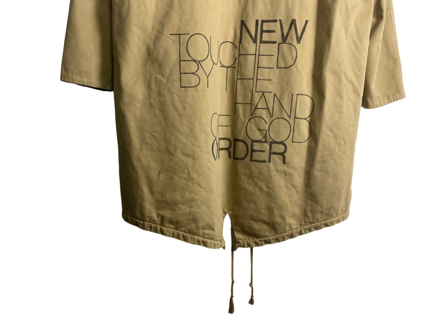 Raf Simons Archive Redux New Order Floral Fish-Tail Parka