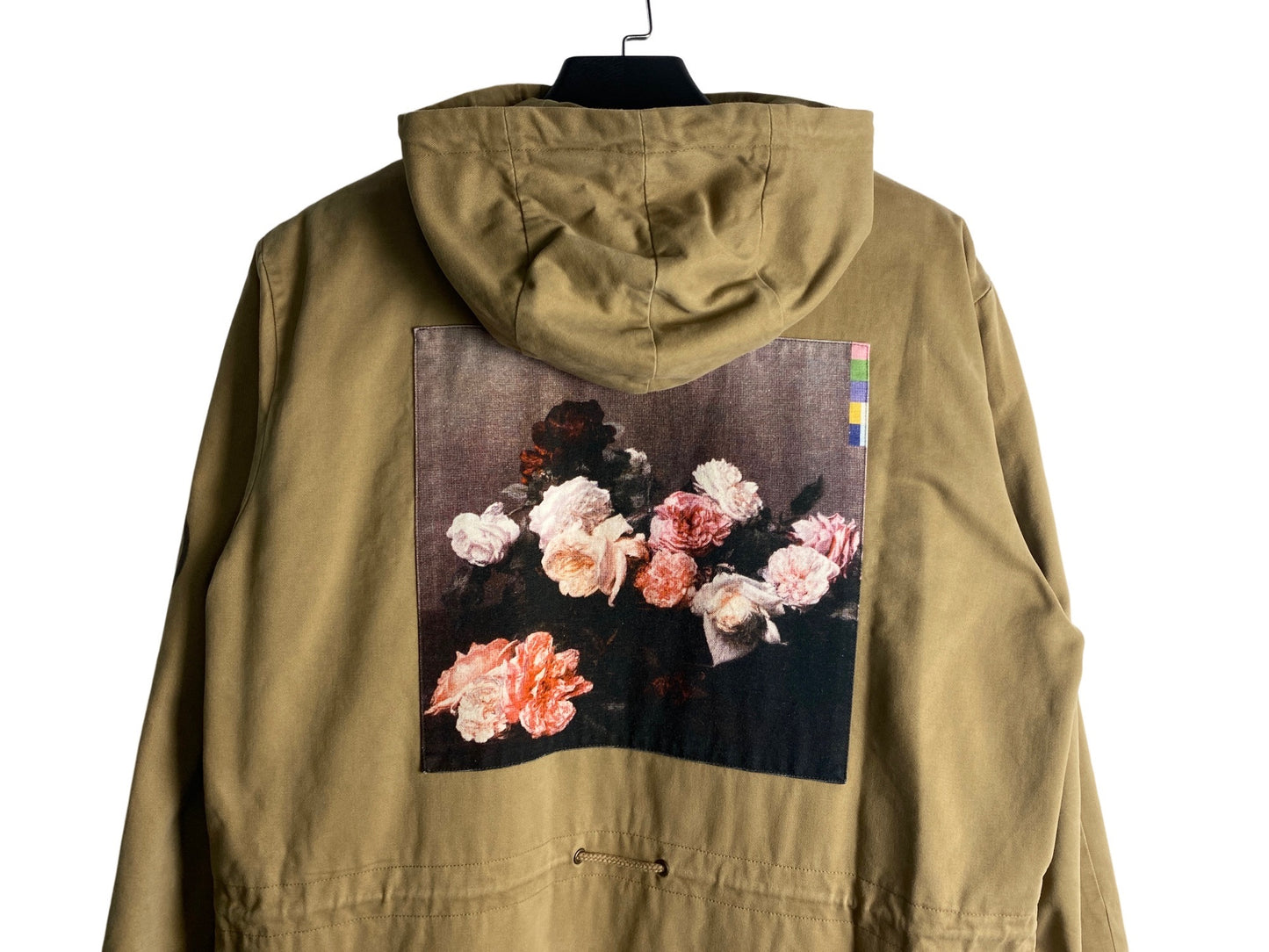 Raf Simons Archive Redux New Order Floral Fish-Tail Parka