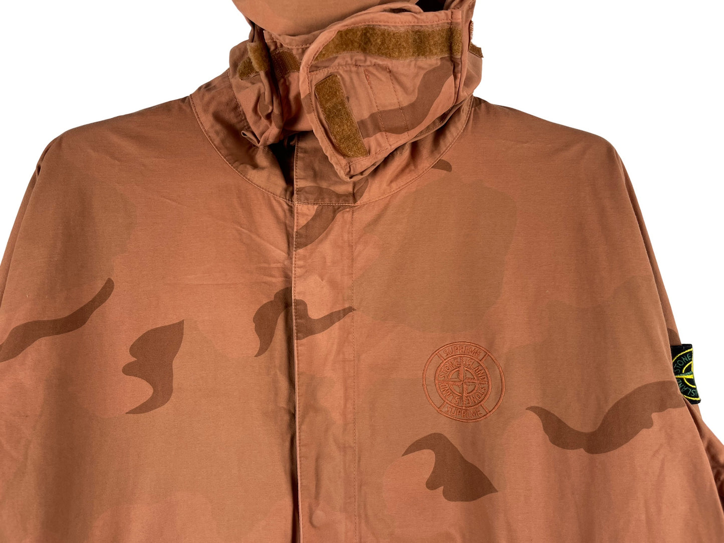 Supreme Stone Island Riot Mask Camo Jacket