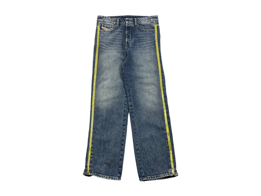 Diesel Zipper Baggy Denim Pants
