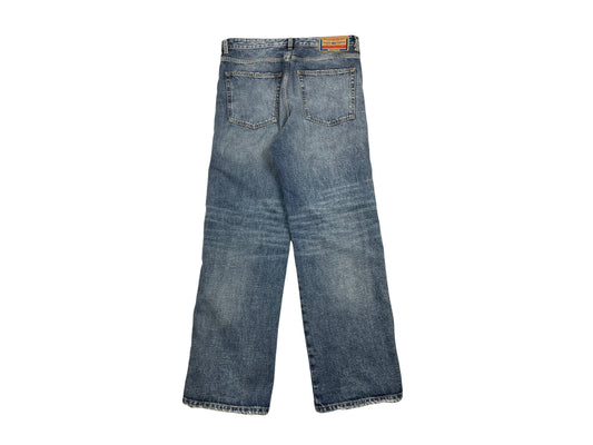 Diesel Zipper Baggy Denim Pants
