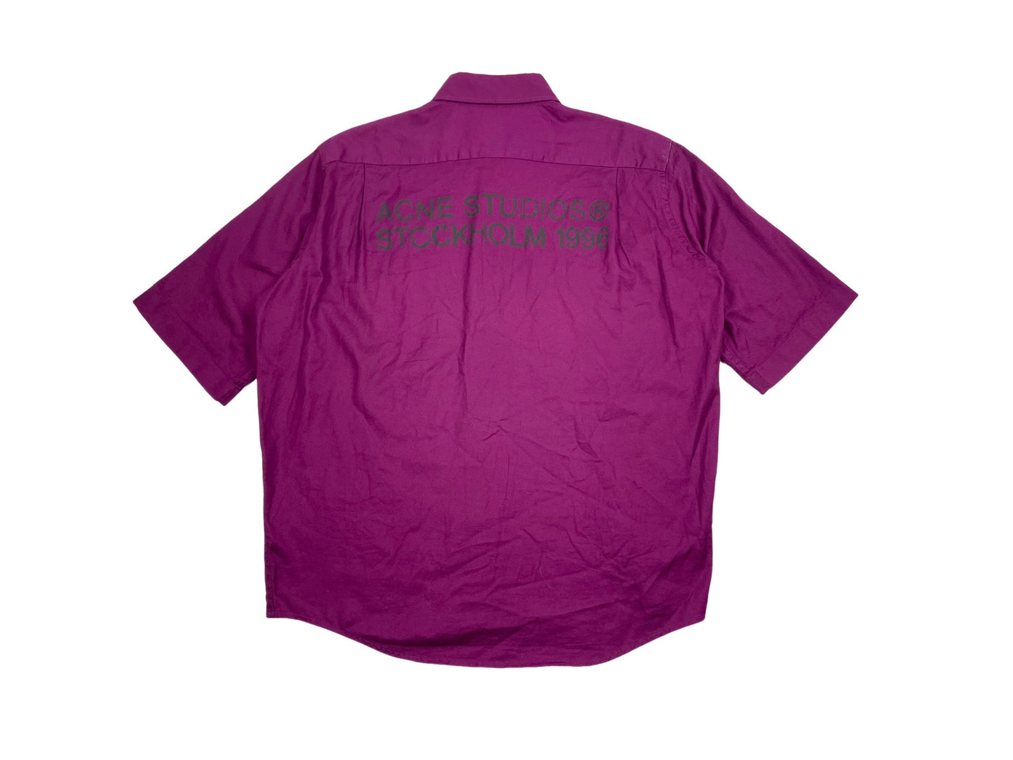 Acne Studios 1996 Short Sleeve Button Up Shirt