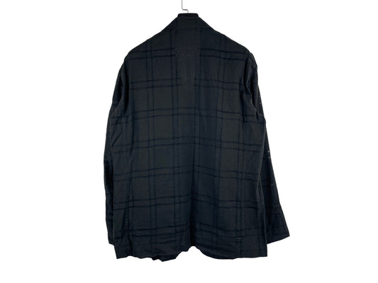 Issey Miyake Checked Blazer Jacket