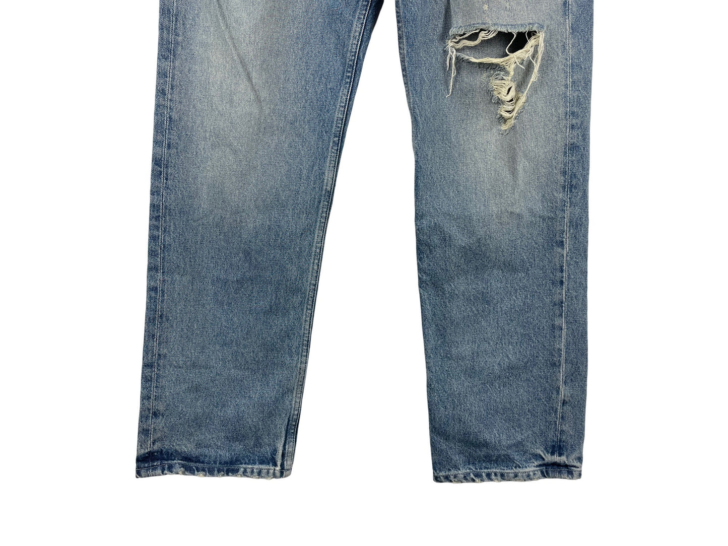 Yeezy × Gap × Balenciaga Washed Ripped Jeans