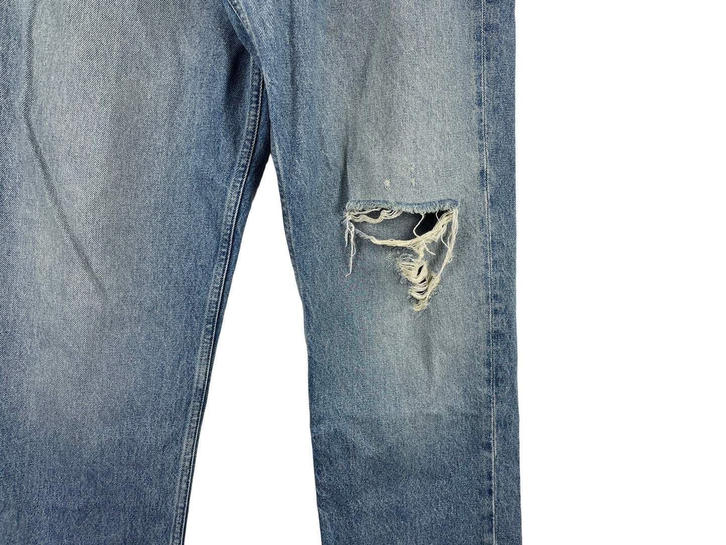 Yeezy × Gap × Balenciaga Washed Ripped Jeans