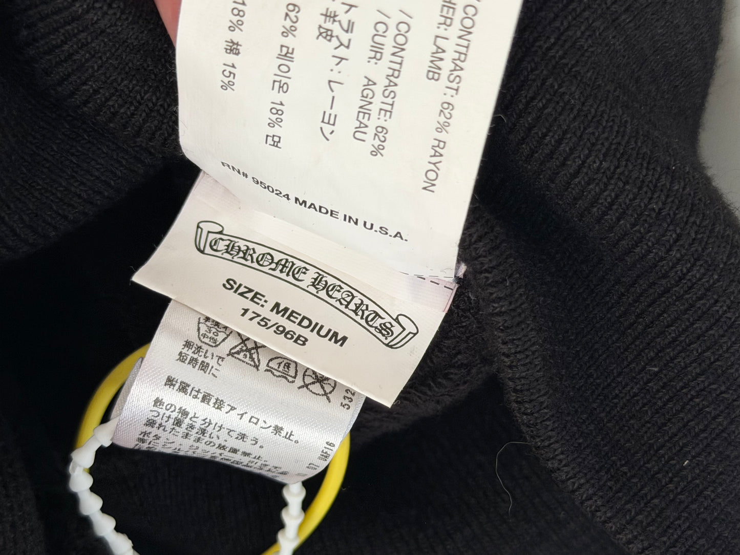 Chrome Hearts x Matty Boy Chomper Zip-up Hoodie