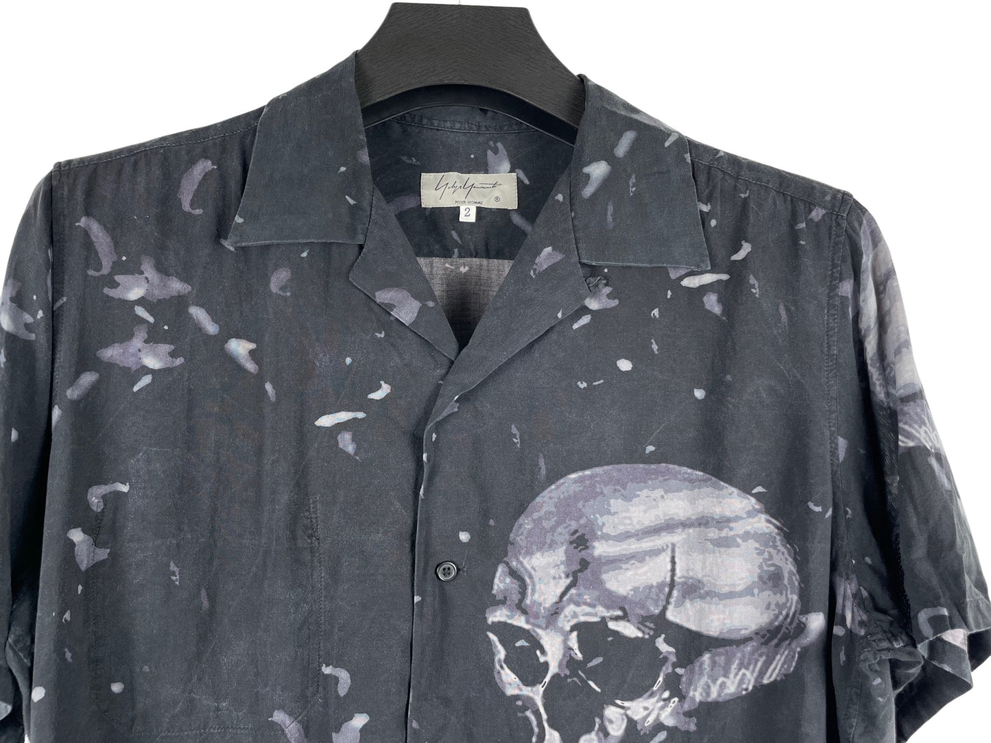 Yohji Yamamoto Pour Homme Skull Shirt