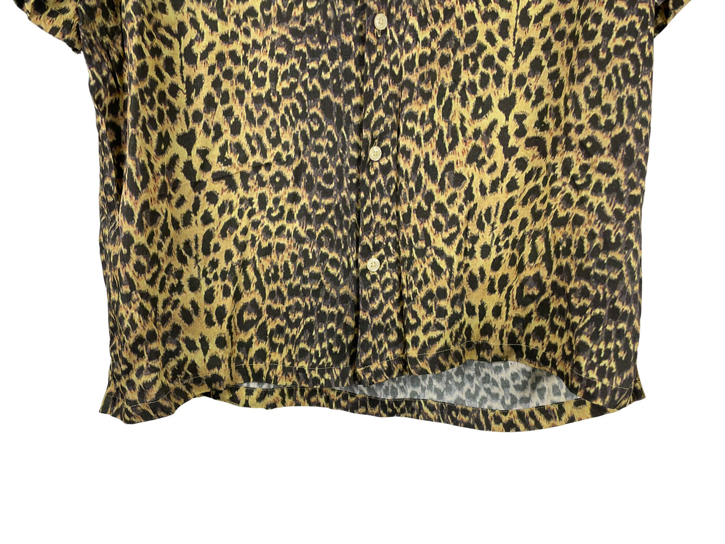 All Saints Leopard-print Hawaiian Shirt