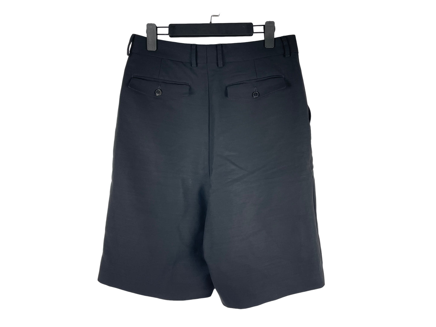 Ami Paris Pleated Bermuda Shorts