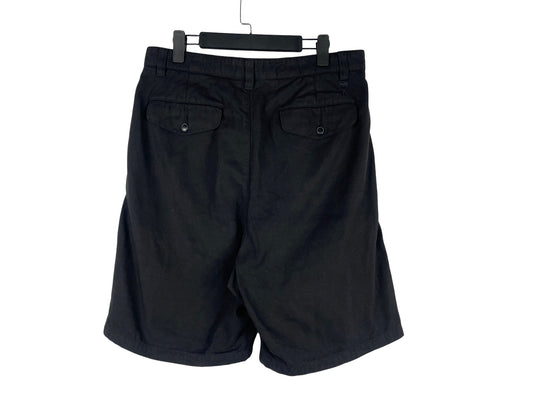 Ami Paris Small Logo Embroidered Wide-leg Shorts
