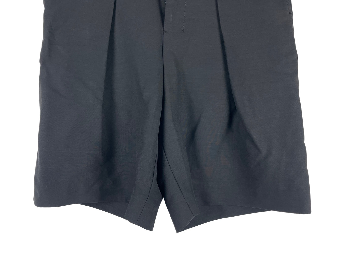 Ami Paris Pleated Bermuda Shorts