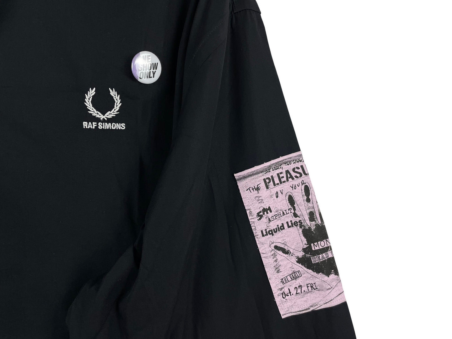 Fred Perry x Raf Simons Back Patch Shirt
