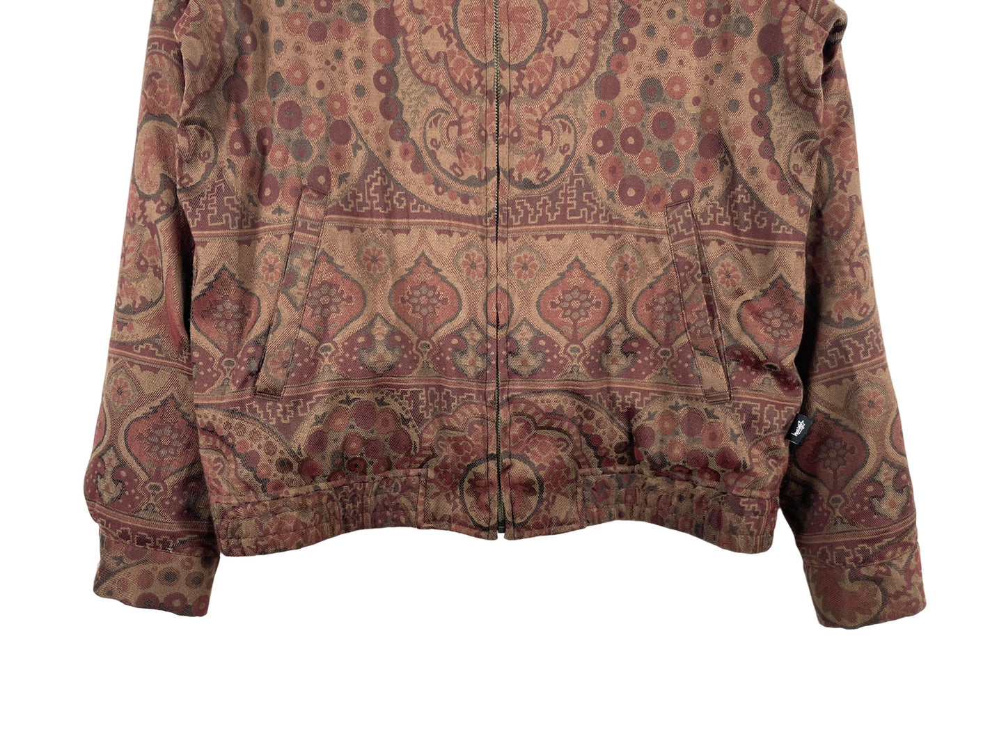 Stussy Bryan Paisley Print Shirt Jacket