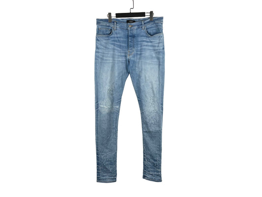 Amiri Shotgun Ripped Skinny Jeans