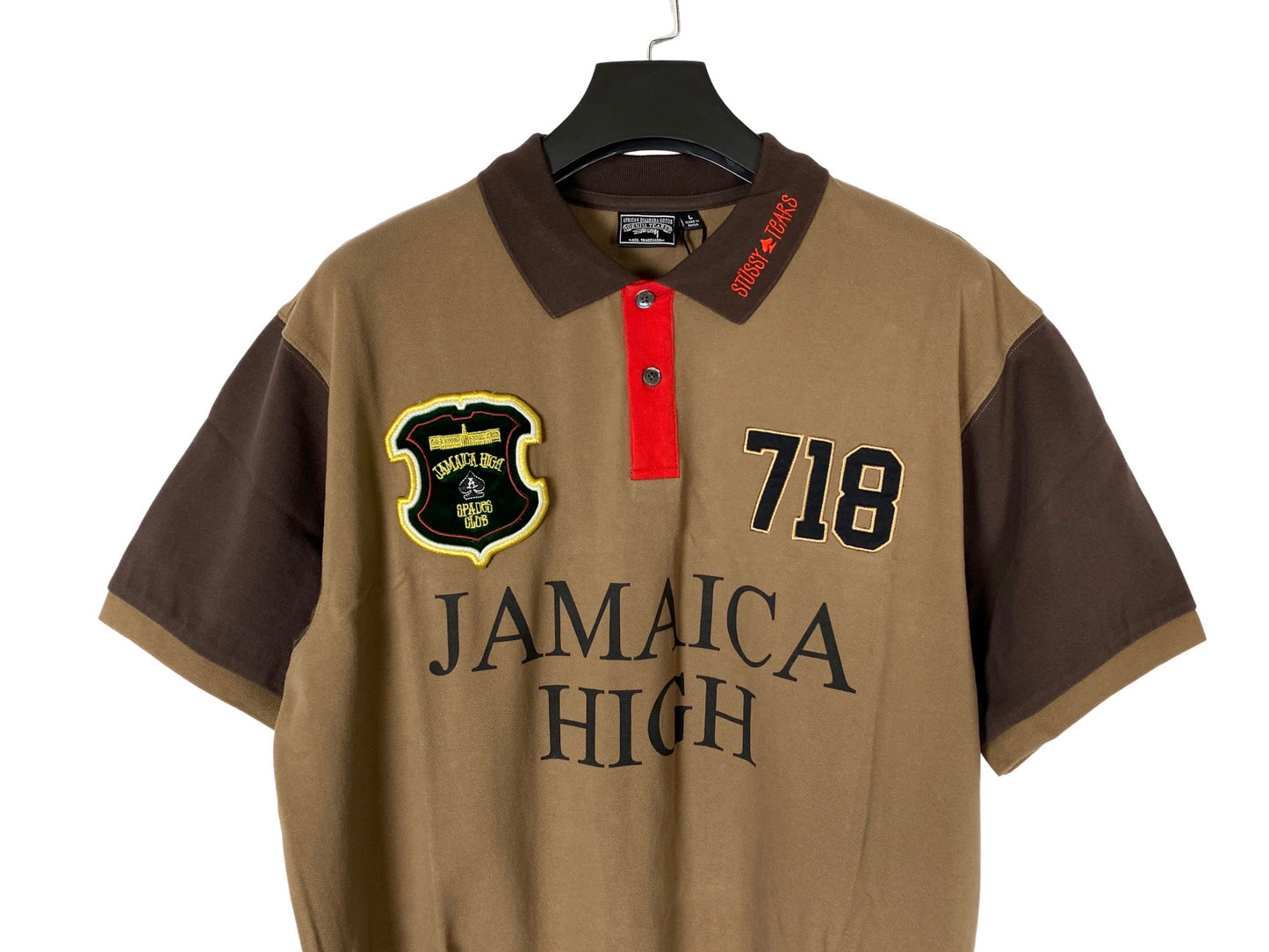 Stussy x Denim Tears S/S Polo Shirt