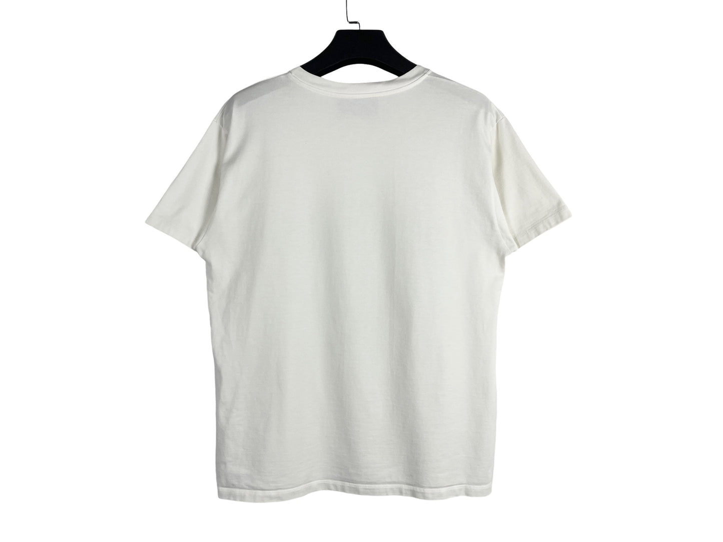 Gucci White Original Logo Print Cotton Oversize T-Shirt
