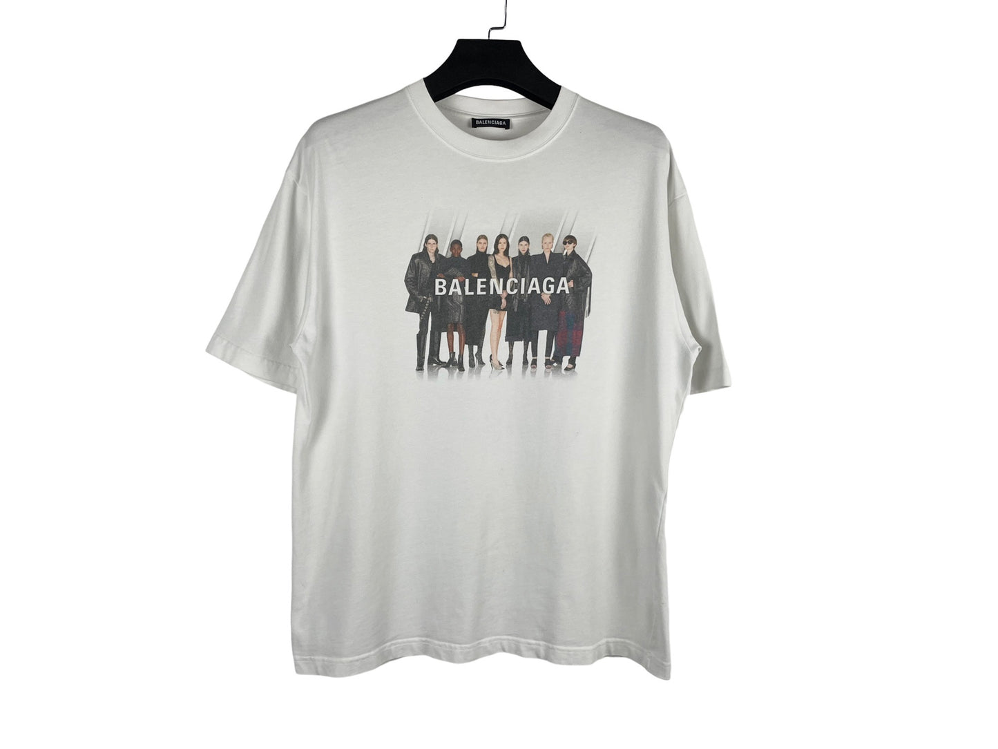 Balenciaga Models Graphic Print T-Shirt