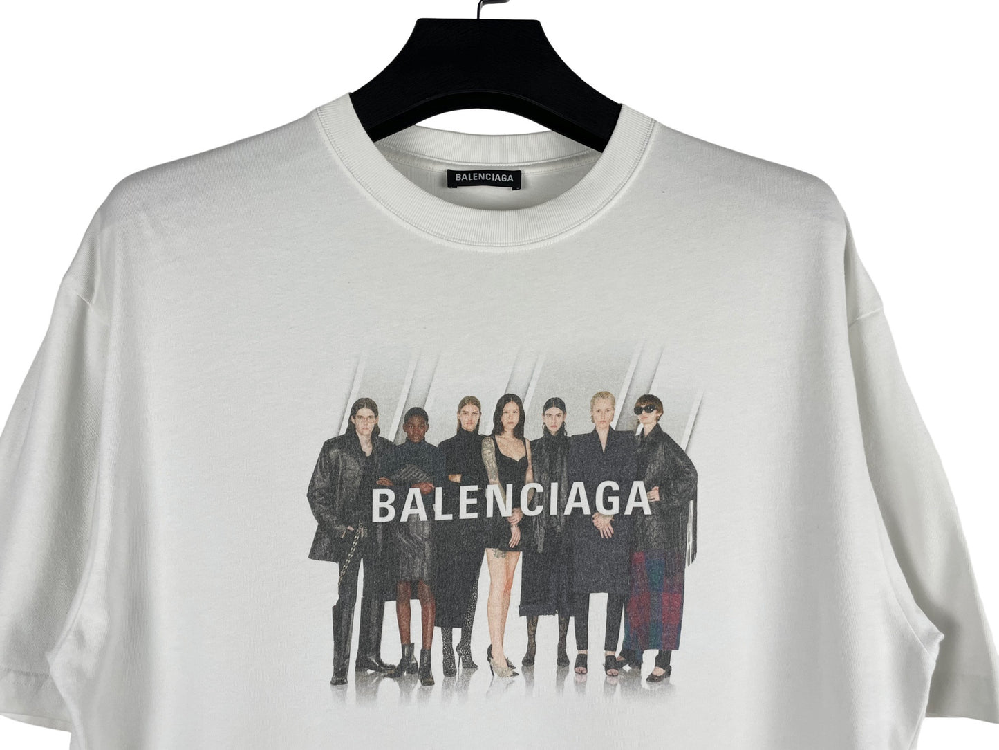 Balenciaga Models Graphic Print T-Shirt