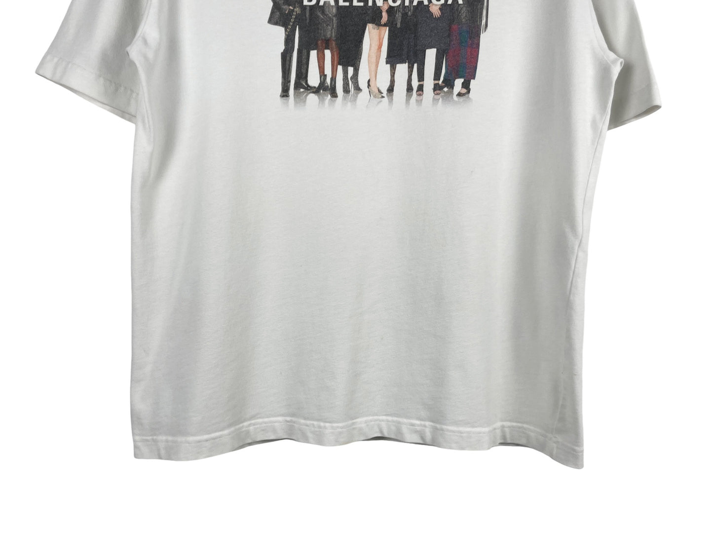 Balenciaga Models Graphic Print T-Shirt
