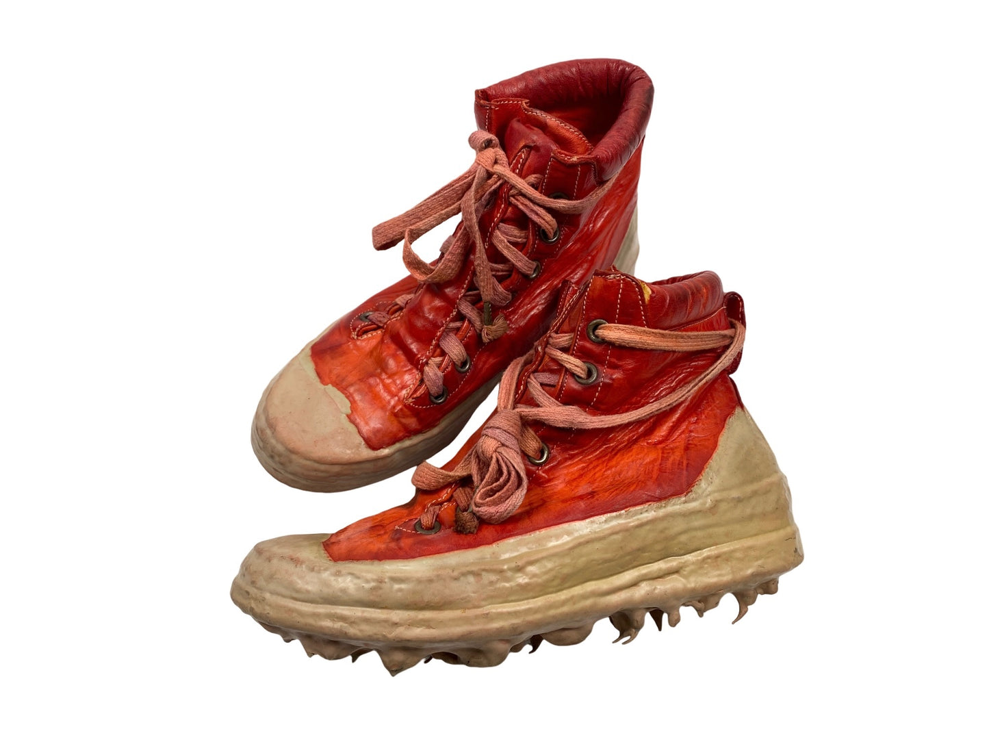 Carol Christian Poell AM/2524 Kangaroo Leather Drip Sneakers