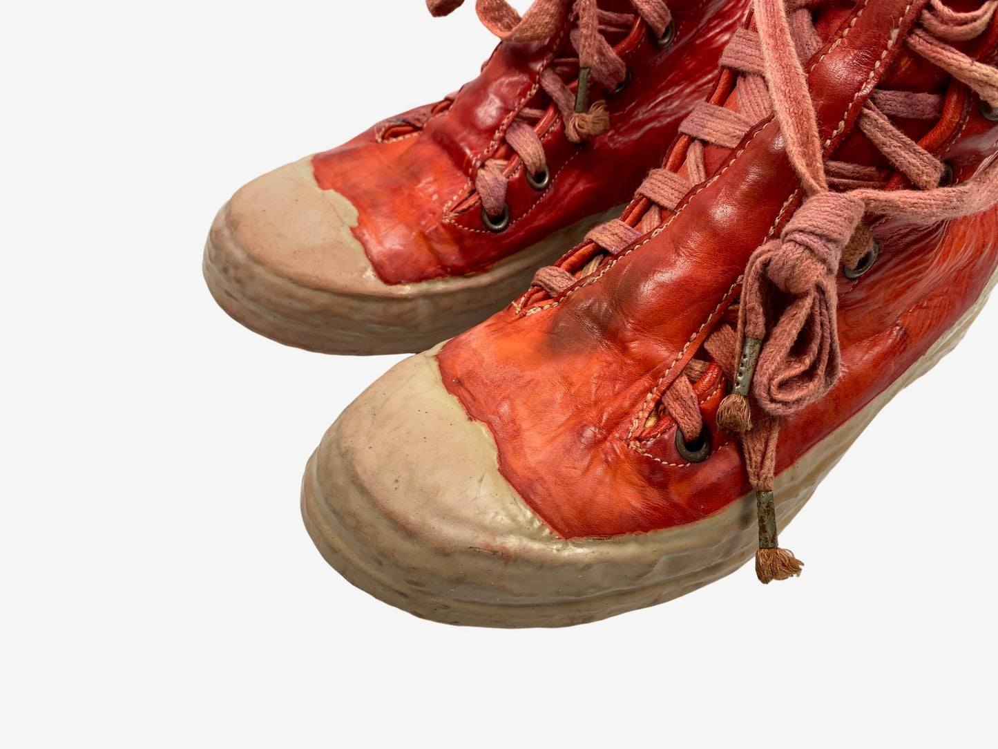 Carol Christian Poell AM/2524 Kangaroo Leather Drip Sneakers