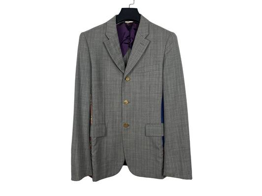 Comme des Garçons Homme Plus Checked Blazer