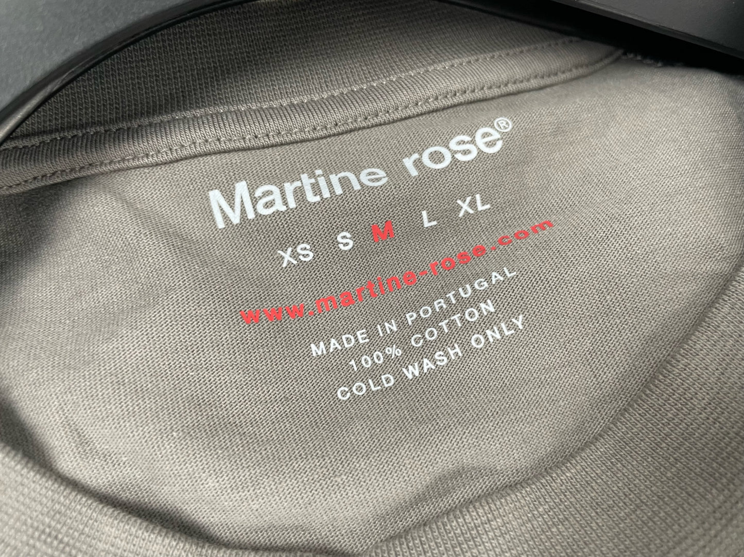 Martine Rose Oversized Panelled T-Shirt FW24