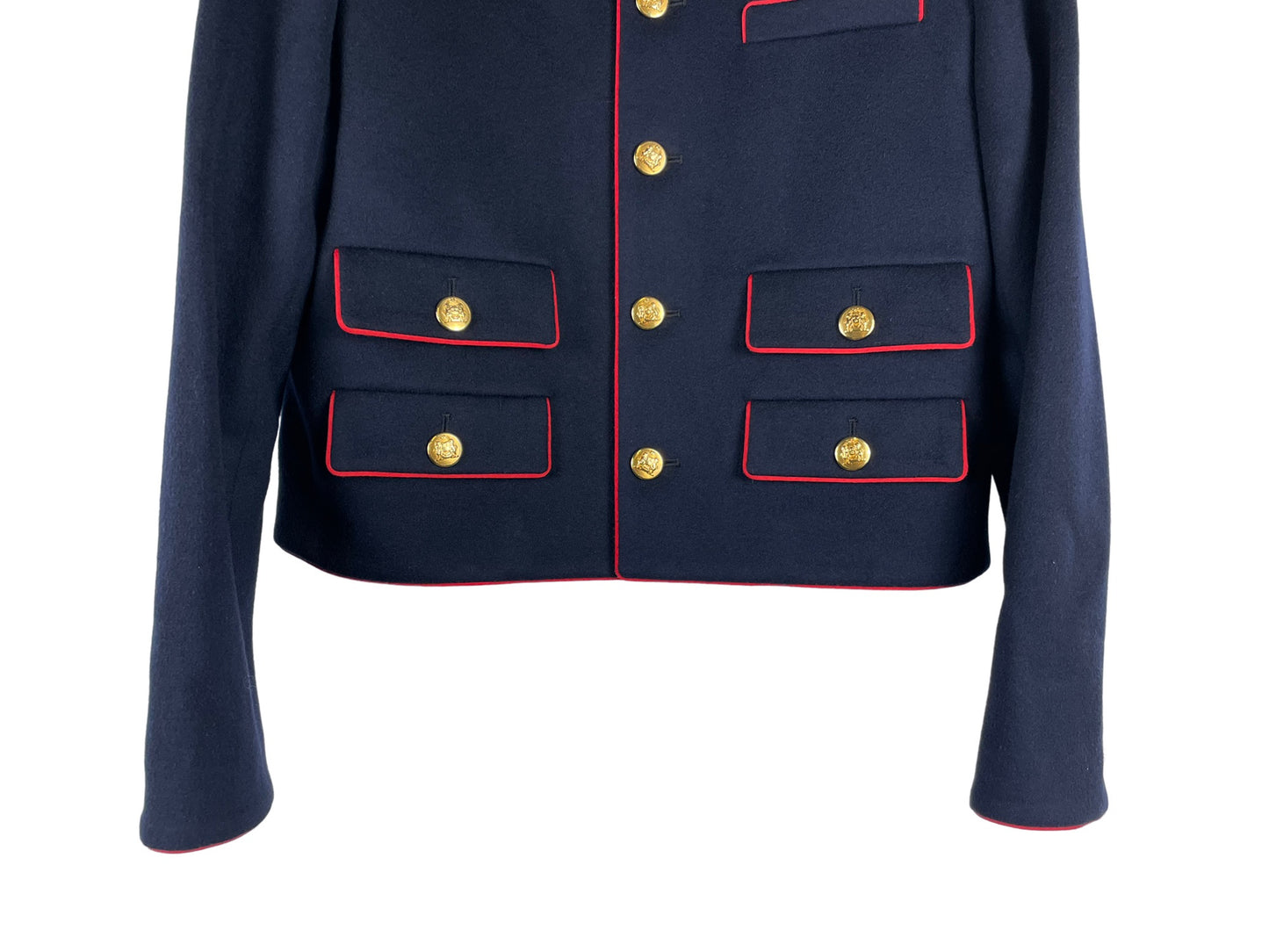 Celine Navy Wool Jacket