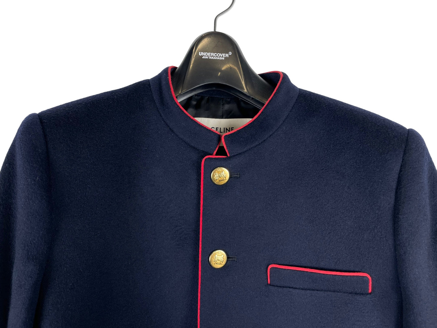 Celine Navy Wool Jacket