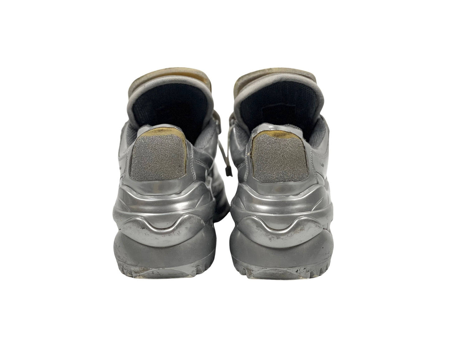 Maison Margiela Retro Fit Silver Sneakers