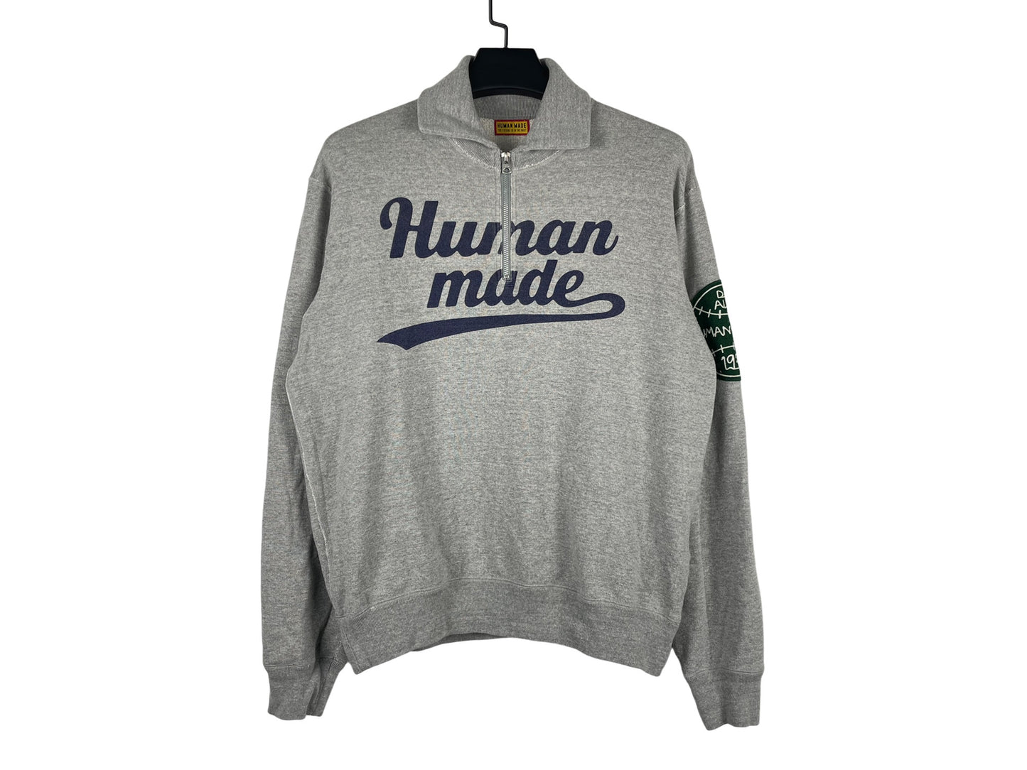 Human Made Half-Zip Logo Sweatshirt