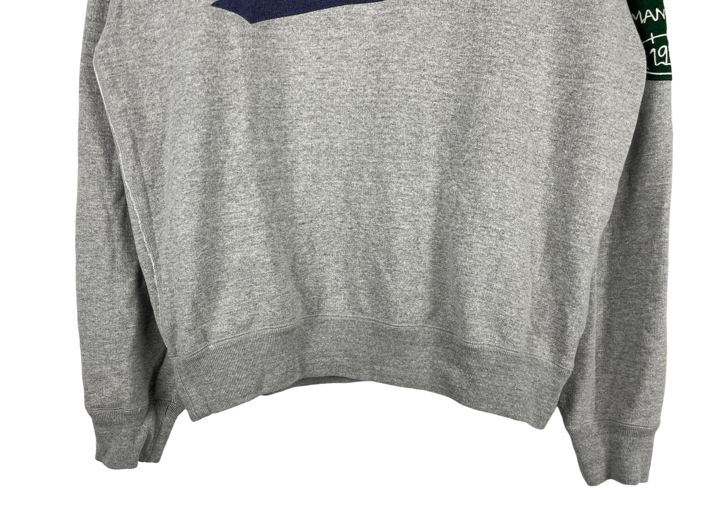 Human Made Half-Zip Logo Sweatshirt