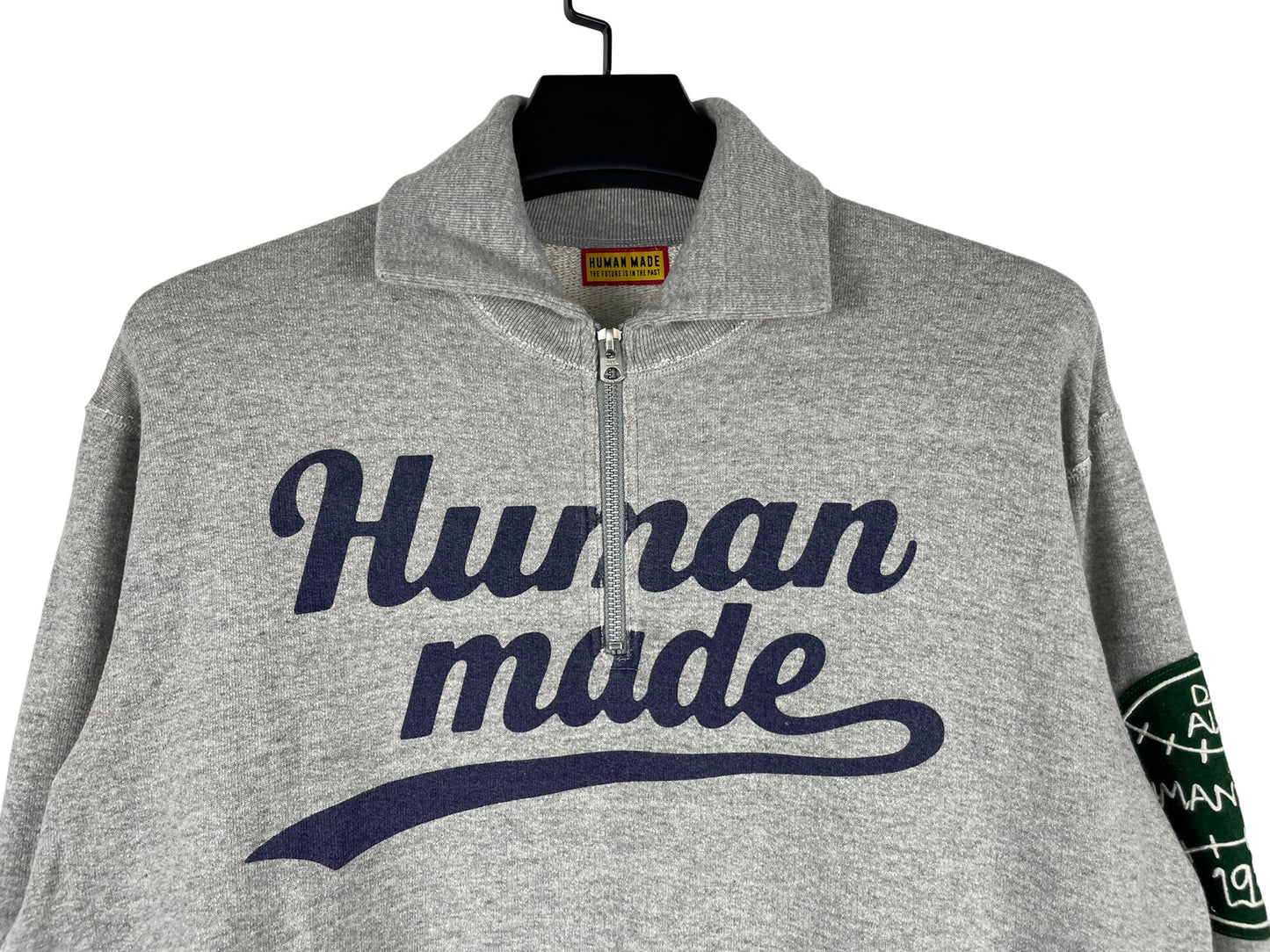 Human Made Half-Zip Logo Sweatshirt