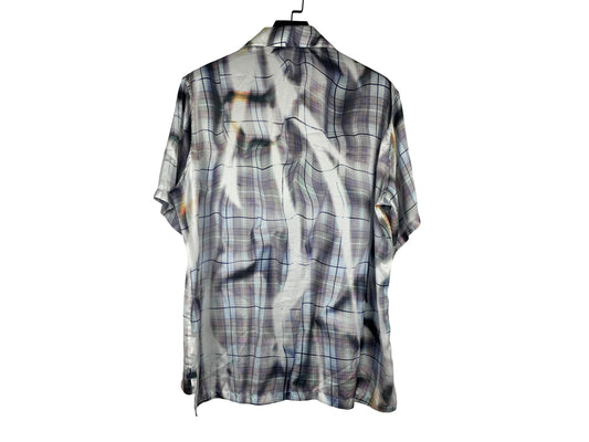 Y/Project Fire Check Short Sleeve Shirt