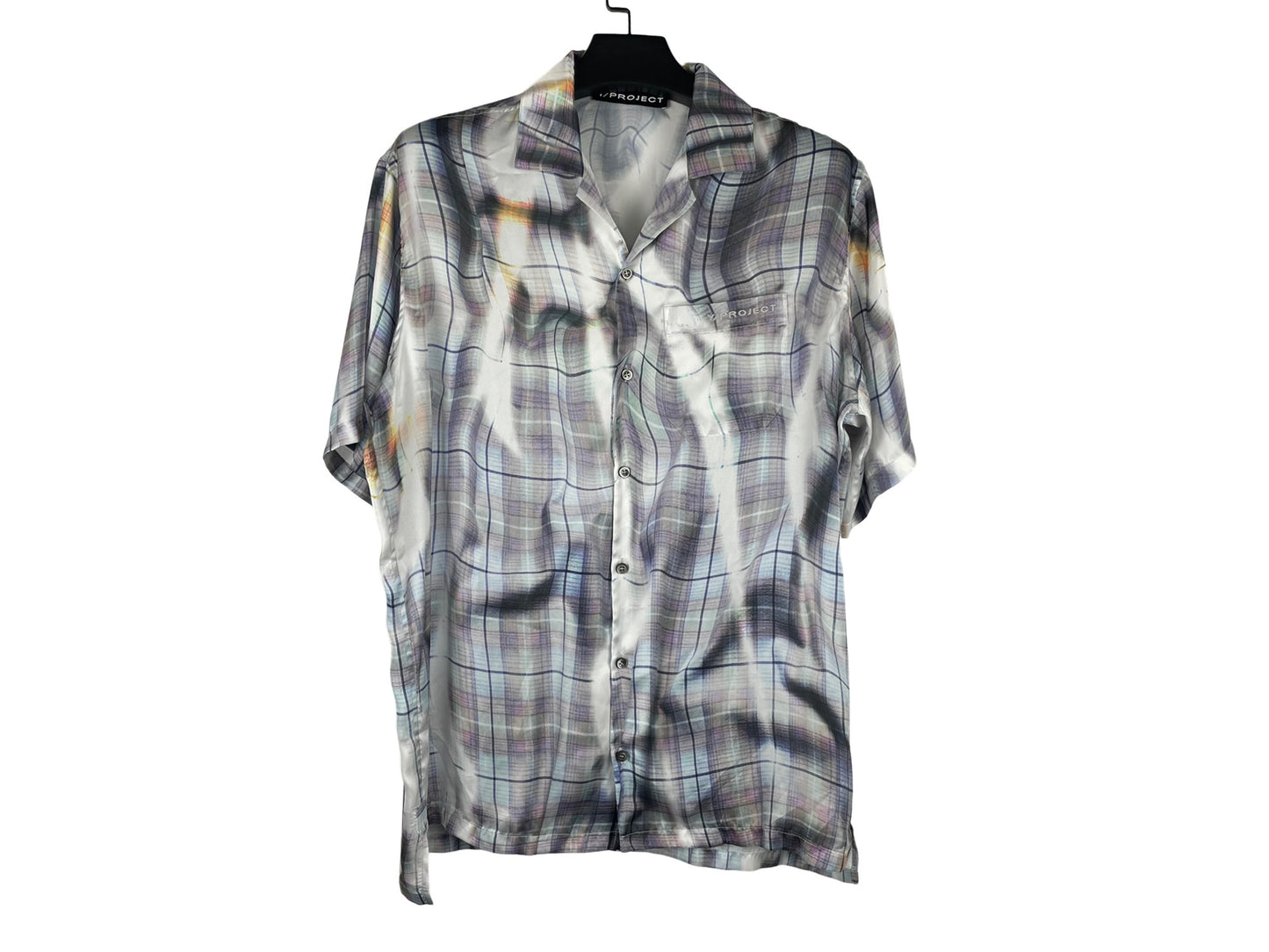 Y/Project Fire Check Short Sleeve Shirt