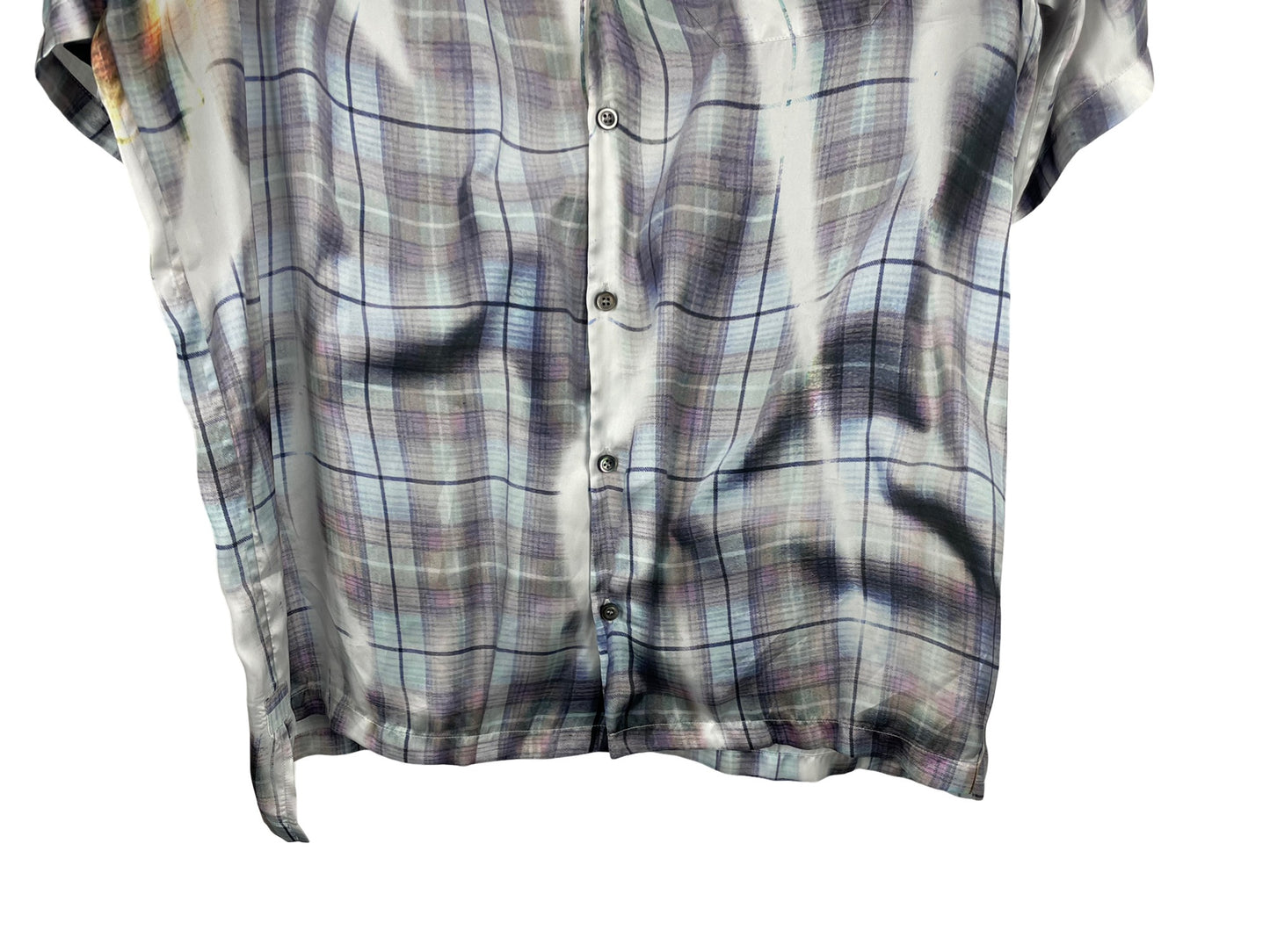 Y/Project Fire Check Short Sleeve Shirt