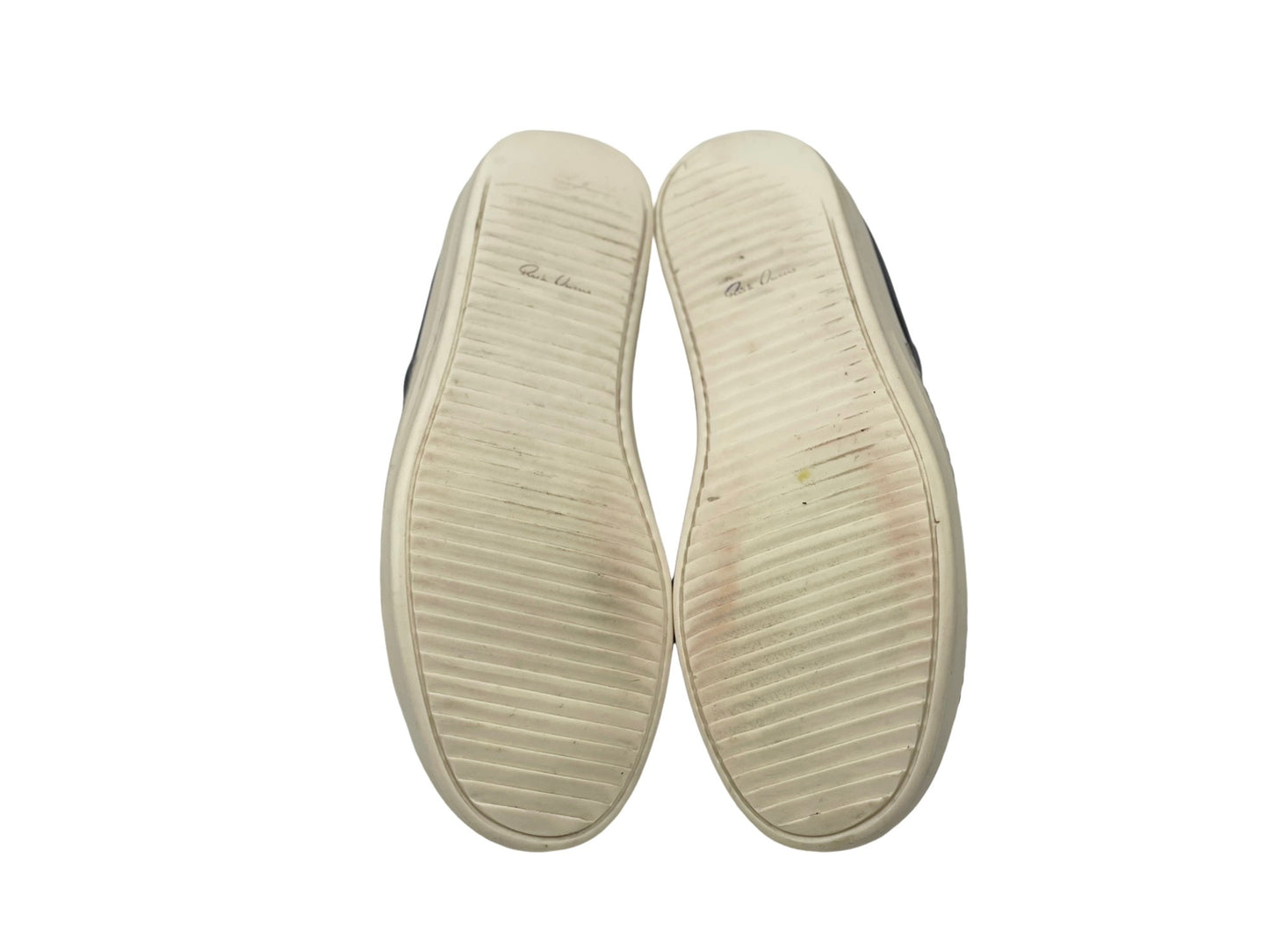 Rick Owens Leather Ramones Low-Top Sneakers
