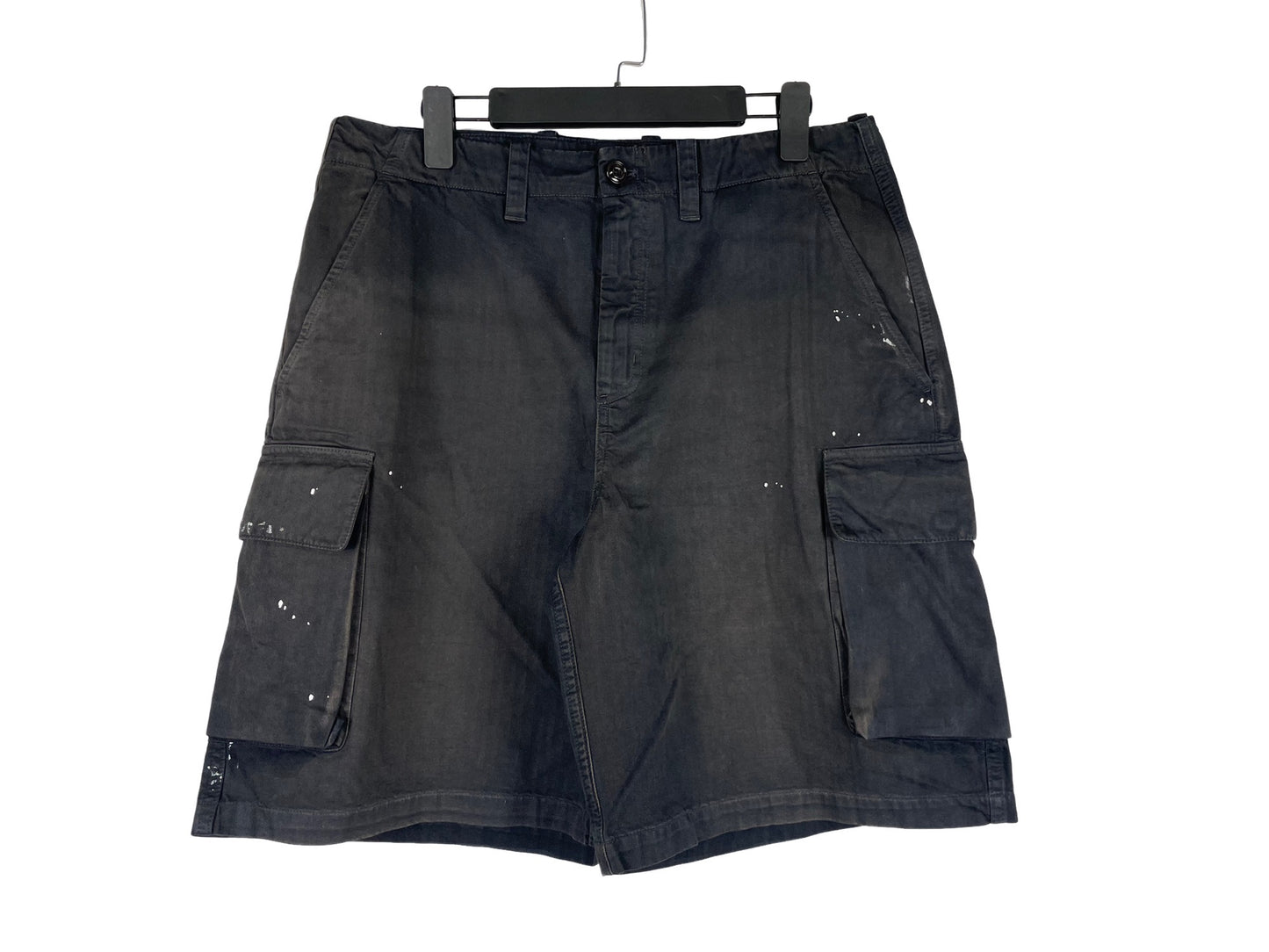 Our Legacy Paint-Splatter Cargo Shorts