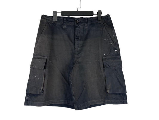 Our Legacy Paint-Splatter Cargo Shorts