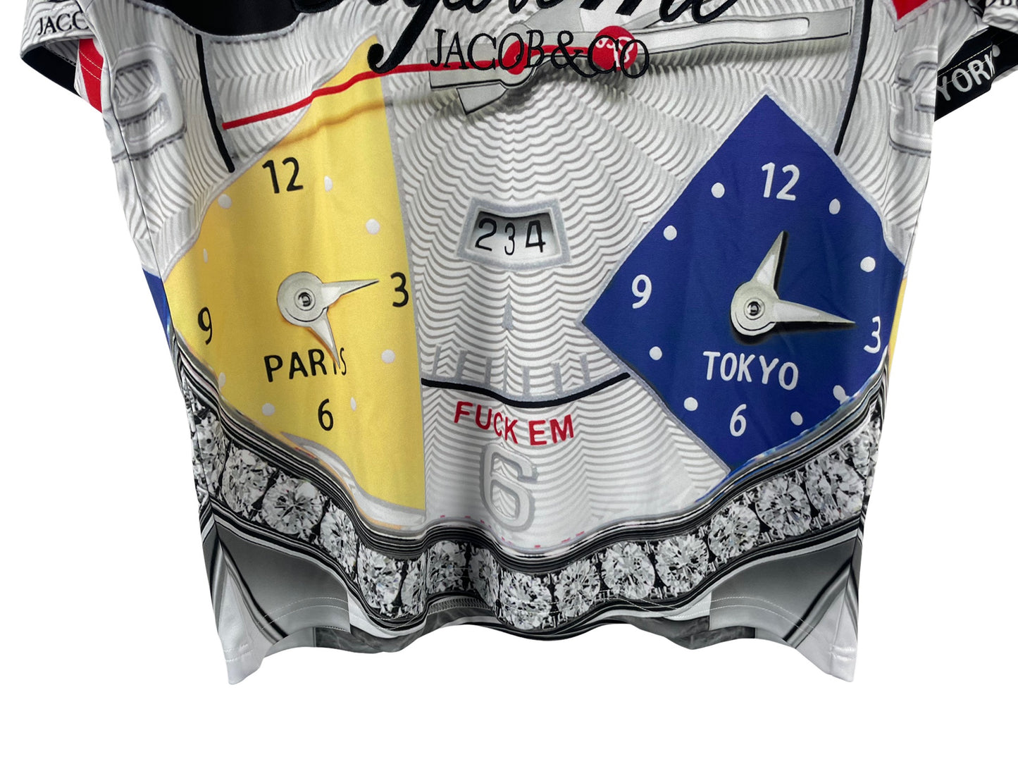 Supreme x Jacob & Co x La Martina Clock T-Shirt