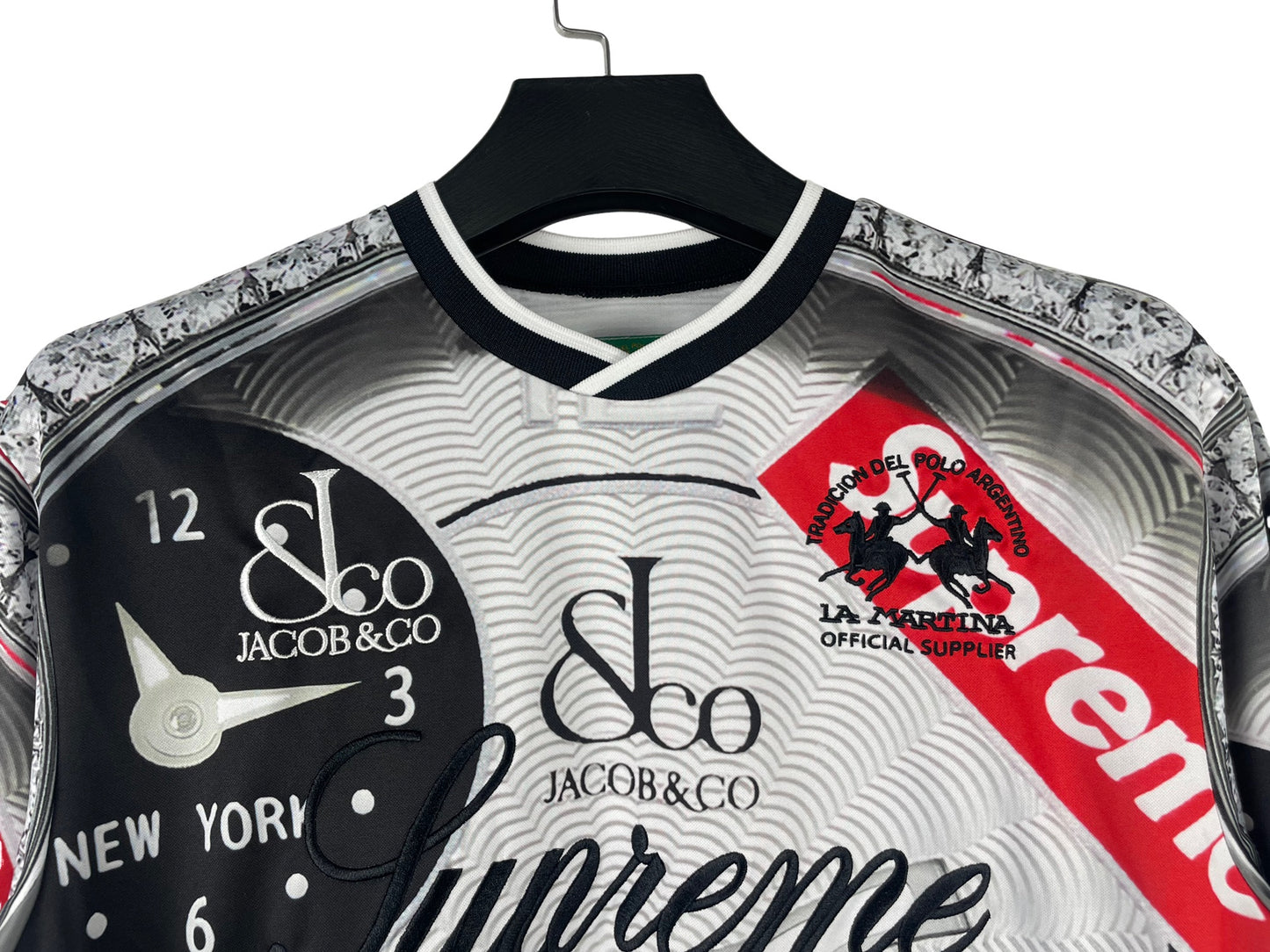 Supreme x Jacob & Co x La Martina Clock T-Shirt