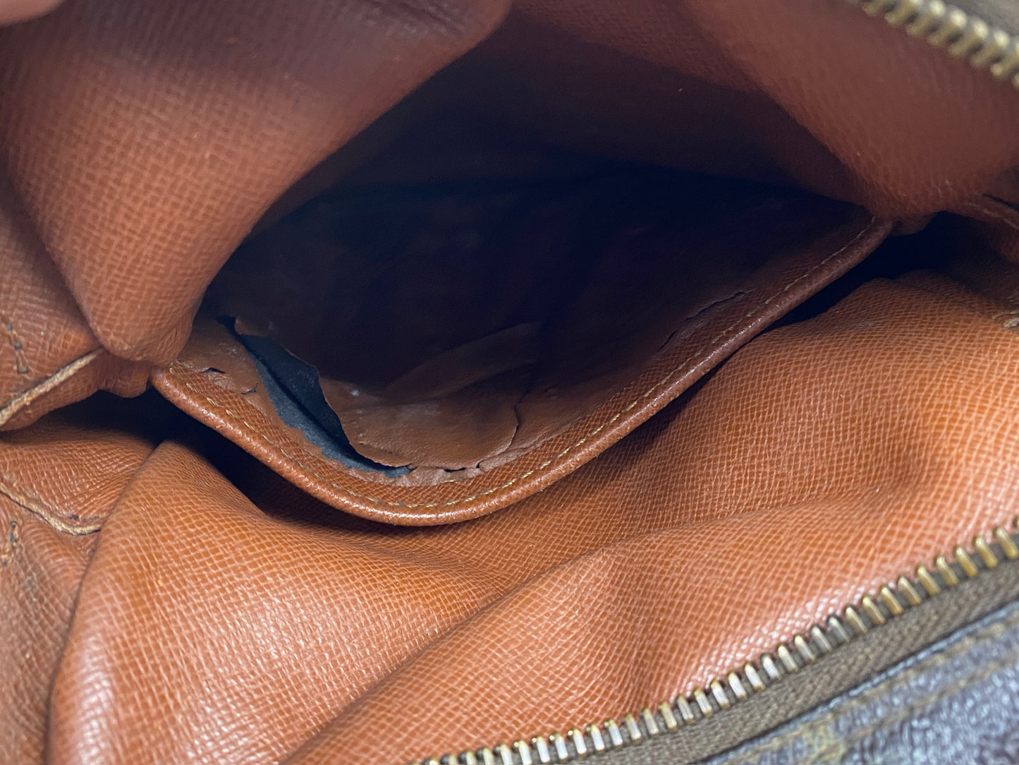 Louis Vuitton LV Monogram Crossbody Bag Vintage